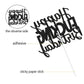 Caiwowo Birthday Cake Topper - Black Glitter Paper Decoration for mature-themed Parties