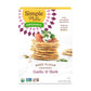 Simple Mills Organic Seed Crackers Garlic & Herb - Gluten Free Vegan Healthy Snacks Paleo Friendly 4.25 Ounce (Pack Of 1)