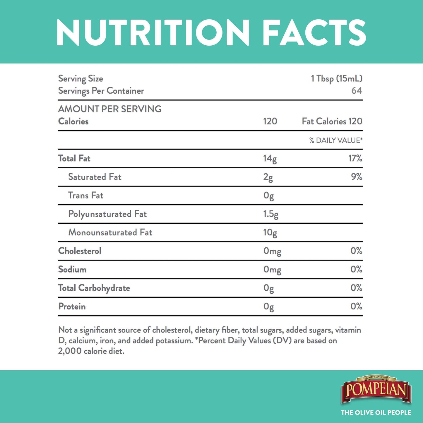 Pompeian Smooth Extra Virgin Olive Oil, First Cold Pressed, Mild and Delicate Flavor, Perfect for Sauteing & Stir-Frying, Natura