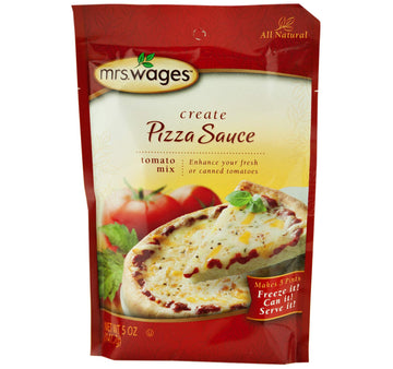 Mrs. Wages Create Your Own Pizza Sauce Mix In 5 Oz. Packets (4 Packets)