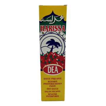 Dea Harissa Condiment Tube - Spicy 120g (4.23oz) - Salsa Flavor