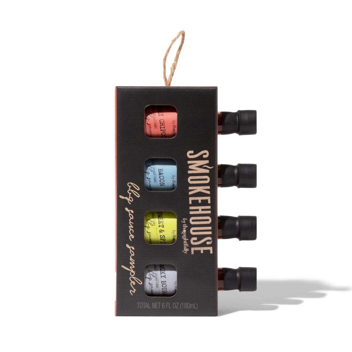 Thoughtfully Gourmet BBQ Sauce Sampler Set, Vegan, 4 Flavors, 1.5 Fl Oz (Pack of 4)