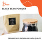 AMU NUTRITION Mongolian Roasted Black Beans Powder, 198g, Superfood Tea, Natural Flavor