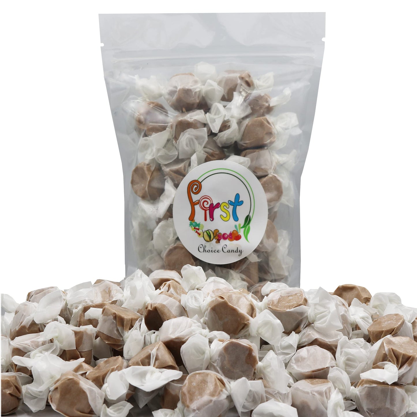 All Flavor Gourmet Salt Water Taffy (Chocolate, 2 Lb)