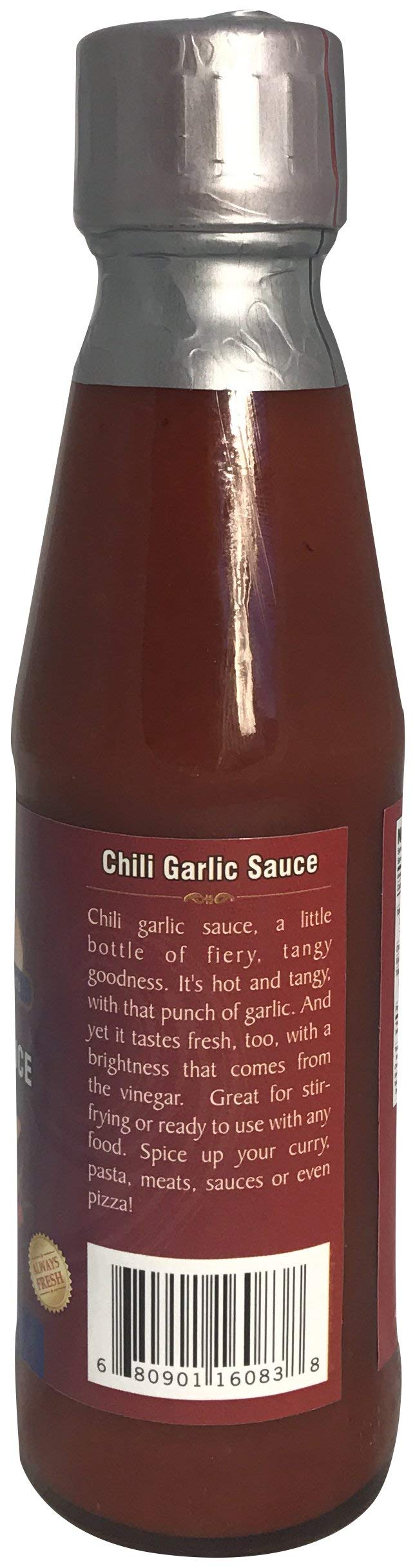 Rani Chili Garlic Sauce 7Oz (200G) Glass Jar, Vegan, Perfect For Dipping, Savory Dishes & French Fries! ~ Gluten Free | Non-Gmo