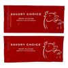 Savory choice Reduced Sodium Beef Broth concentrate, 50 Stick Packs (96g Each) Each Pack Makes 1 cup Broth