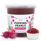 Tea Zone [7 Pounds] Dragon Fruit Popping Pearls for Boba Tea Beverages, Sweets, Ice Cream Topping | B2065