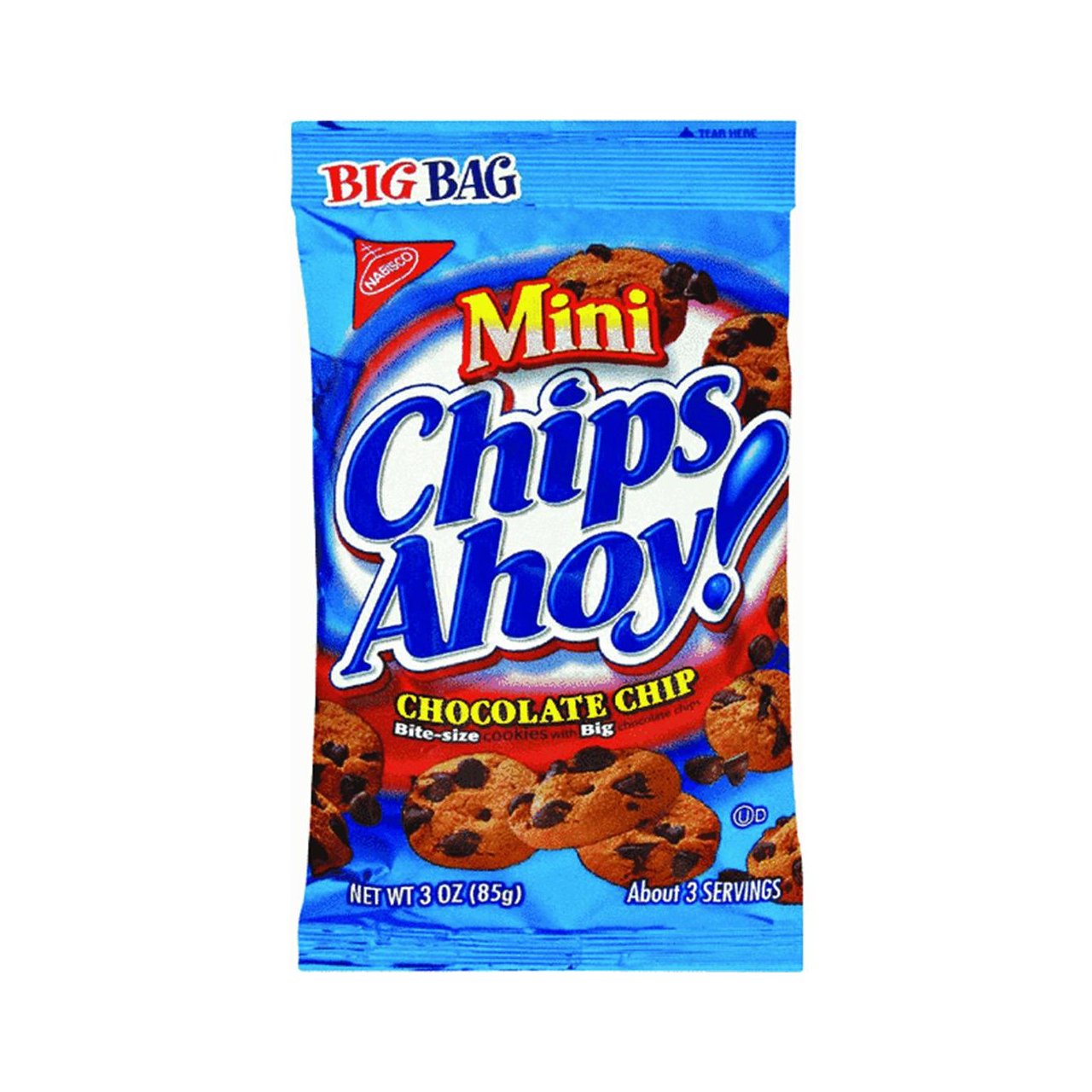 Chips Ahoy! Mini Chocolate Chip Cookies, 3-Ounce Bags (Pack of 12)