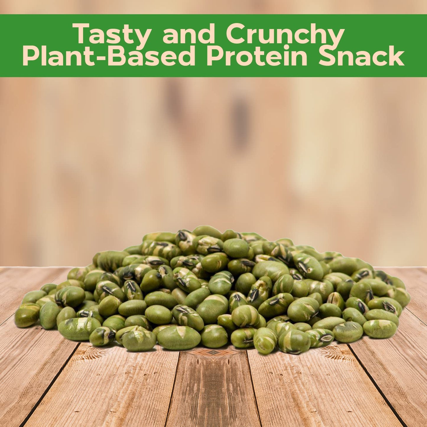 Sincerely Nuts Dried Edamame (Roasted, Salted) - (1 LB) Vegan, Kosher & Gluten-Free Food - Plant-Based Protein - Add to Granola,