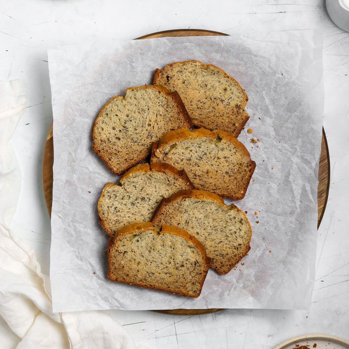 Miss Jones Baking Banana Bread & Muffin Mix - Whole Grains, 50% Lower Sugar, Real Banana, Vegan Banana Bread, Naturally Sweetene