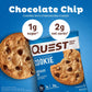 Quest Nutrition Protein Cookie - Chocolate Chip, Keto Friendly, High Protein, Low Carb, 12 Count, Model QPCCC12