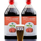 Tahiti Trader Tart Cherry Juice Concentrate - Ready To Drink Organic Superfood Promoting Immune Support & Overall Health - Pure, Unsweetened Fruit Juice - (32 Oz, 2 Pack)
