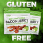 Bacon Jerky Variety Pack & Jerky Gift Basket for Men | Tender  Flavorful  Easy to Chew Craft Jerky w/up to 24g Protein Per Bag  Carnivore Diet  High Protein  Healthy Snack for mature-themeds (5 Bags)