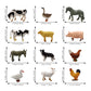 26 Pcs Mini Farm Animal Tractor Cake Topper Set With Tree Farmer Fences Cow Pig Sheep Figures Tractor Farmer Cake Topper For Boy