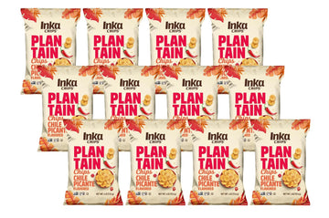 Inka Crops Chile Picante Plantain Chips (Pack of 12)
