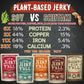 It'S Jerky Y'All Vegan Jerky Sea Salt & Pepper - Beyond Tender And Tasty Vegan Snacks - High Protein, Low Carb, Non-Gmo, Gluten-