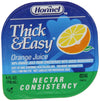 Hormel Drink Thick & Easy Orange Juice (Nectar Consistency), 4-Ounce Portion Control Cups (Pack Of 24)