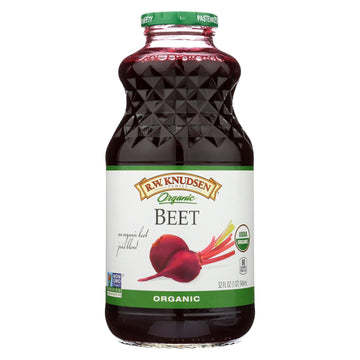 R.W. Knudsen, Juice, Og2, Beet, 32 Fl Oz (Pack Of 6) (Gluten Free Gmo Free 95%+ Organic)