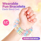 Fresh Finest 48-Count Bulk Candy Bracelets - Individually Wrapped Novelty Candy for Party Favors & Goody Bags