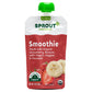 Sprout Organic Baby Food, Stage 4 Toddler Smoothie Pouches, Strawberry Banana & Yogurt, 4 Oz Purees (Pack Of 12)