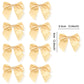 20 Pack Bow Cupcake Toppers Birthday Bowknot Ribbons Coquette Pink Bow High Footed Cup Balloon Wall Party Decorations Bridal Bab