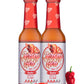 Jersey Girl Hot Sauce Co, Sizzlin' Original Spicy Hot Sauce (All Natural) & (Low Sodium) Crafted With Trinidad Scorpion, Long Ho