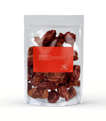 Unpretentious Whole Dried Carolina Reaper Chiles, Extremely Spicy, 8 Count