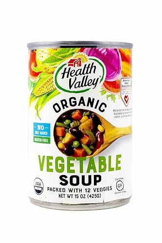 Health Valley Organic Vegetable Soup No Salt Added -- 15 Fl Oz