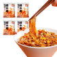 Noble Createaprototype Sweet Spicy Ramen Noodles, Sichuan Red Chili Oil, Chewy Instant Noodle, Medium, Pack of 4