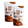 Just The Fun Part Mini Waffle Cones, Filled with Belgian Chocolate, 4.23 oz (Pack of 2)