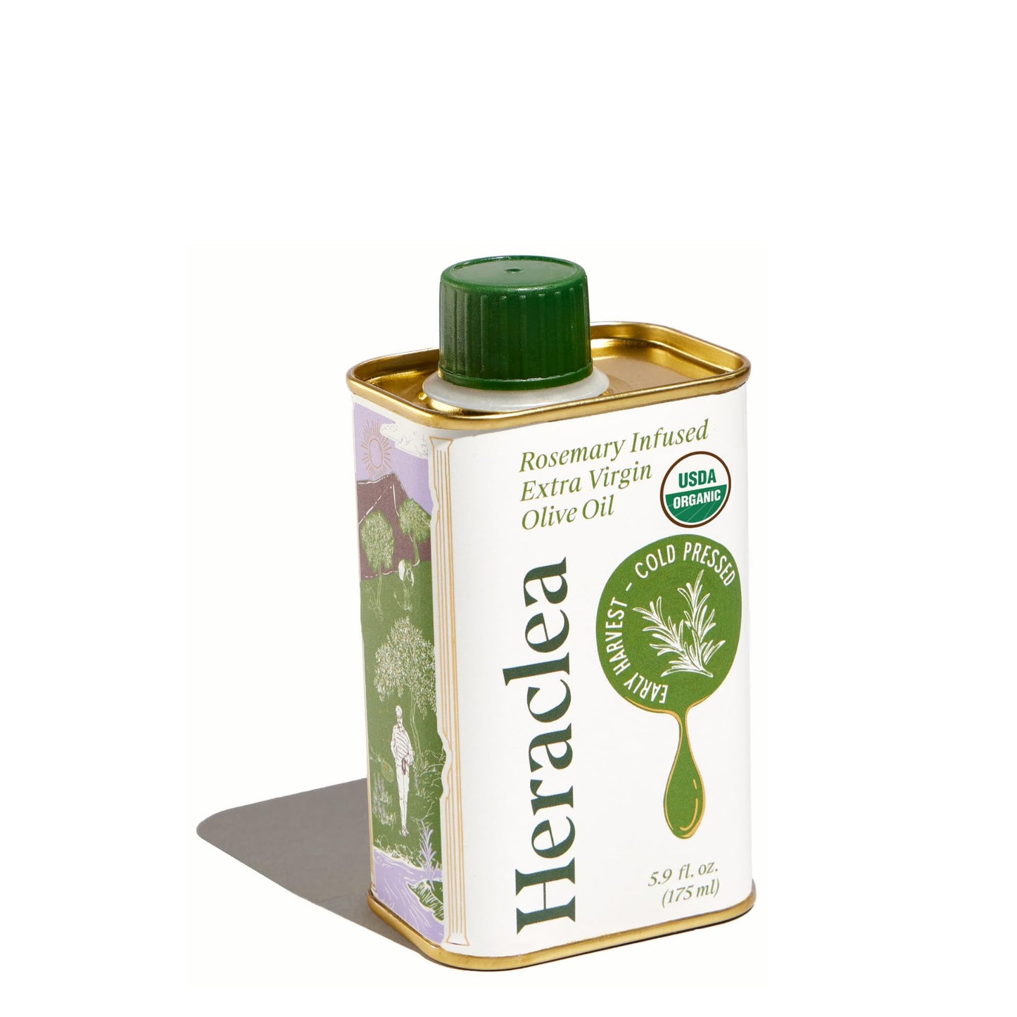 Heraclea Rosemary Infused Extra Virgin Olive Oil 5.9 fl oz (175ml)
