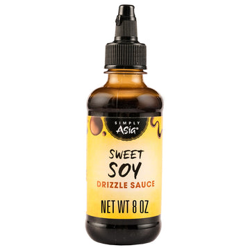 Simply Asia Drizzle Sauce, Sweet Soy, Savory, Sweet Sauce for Drizzling on Rice Bowls, Sticky Rice, Chicken Skewers, Sashimi, Sp