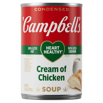 Campbell'S Condensed Healthy Request Cream Of Chicken Soup, 10.5 Ounce Can