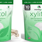 Pack Of 2 Morning Pep Pure Birch Xylitol (Keto Diet Friendly) Sweetener With No Aftertaste Bulk Size 10 Lbs (Not From Corn) Non Gmo Kosher Gluten Free Product Of Usa. Total 20 Lbs (320 Oz)