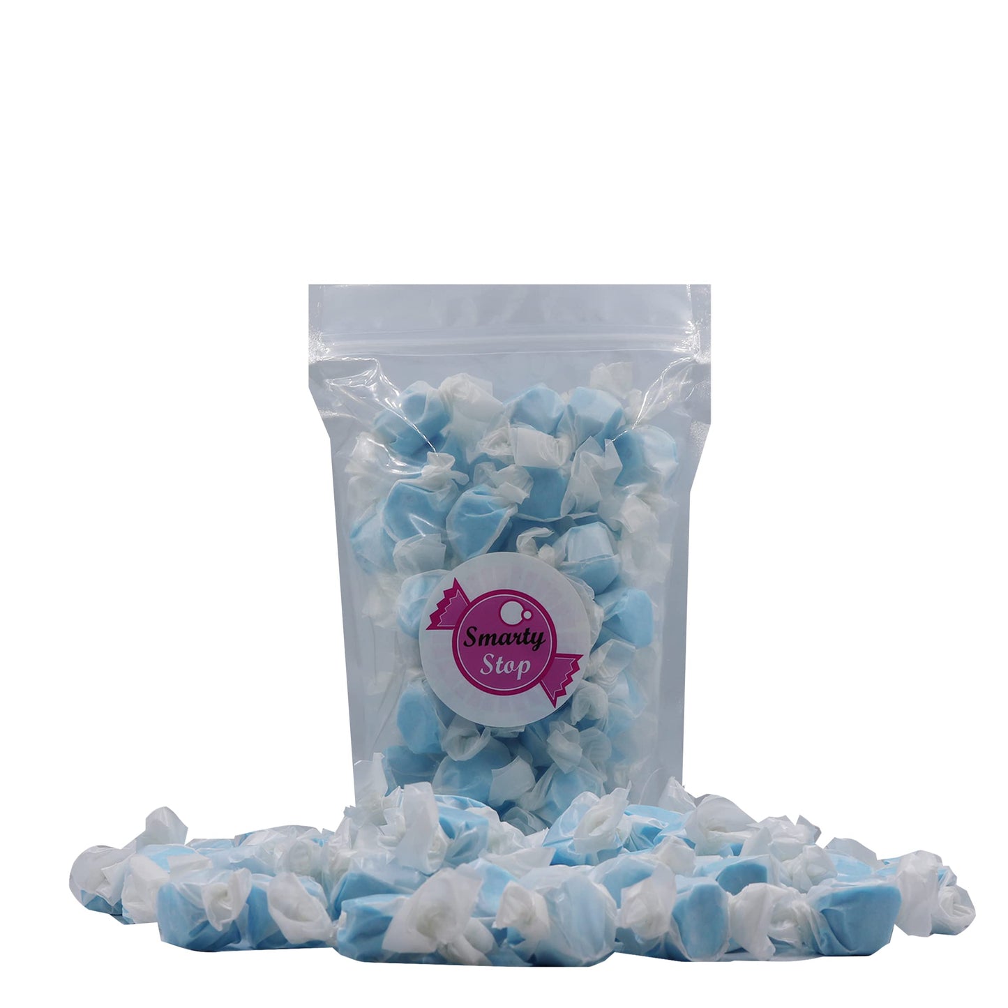 Gourmet Soft And Chewy Salt Water Taffy Candies - Individually Wrapped - Bulk Bags (Blue Raspberry, 5 Pound (Pack Of 1))