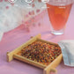 TeeLux Rosehip & Hibiscus Tea Bags, Caffeine Free, Slightly Tart & Fruity, 60 Count