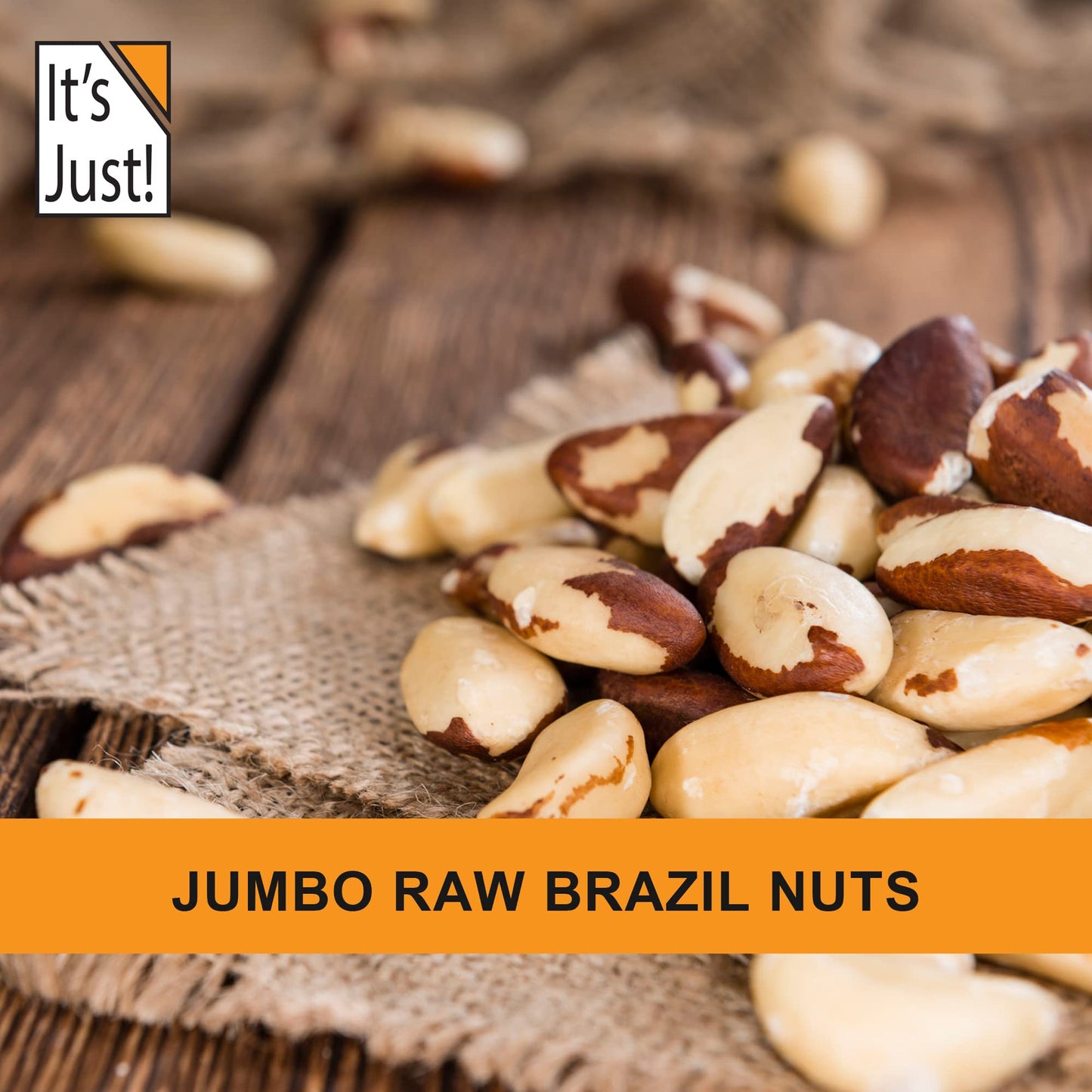 It'S Just - Raw Brazil Nuts, 2Lb, Unsalted, Non-Gmo, Keto Friendly, Vegan, No Ppo, Large, Premium, Freshly Packaged In Usa (32 O