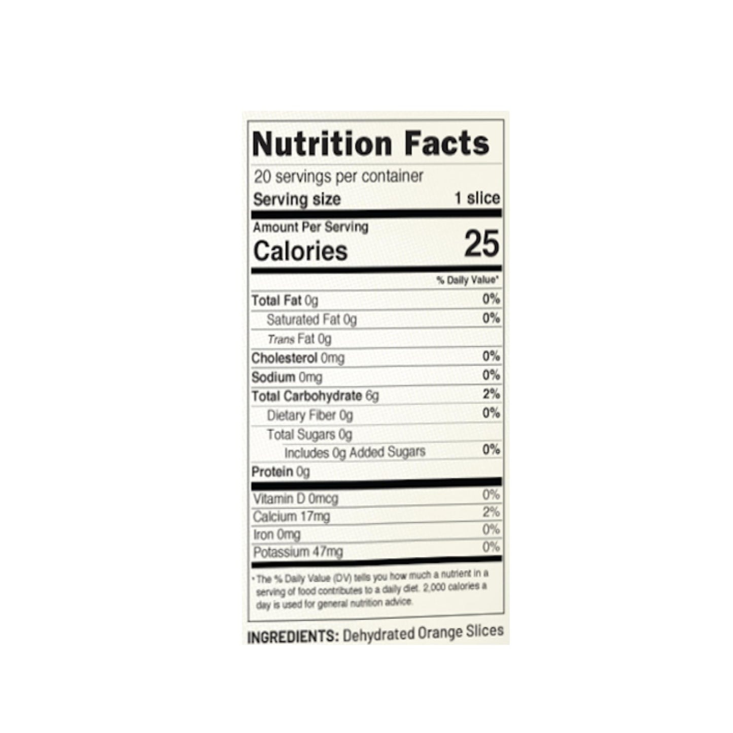 Barsmith Dehydrated Orange Slices - Zesty Citrus Flavor - 1.6oz (Pack of 3)