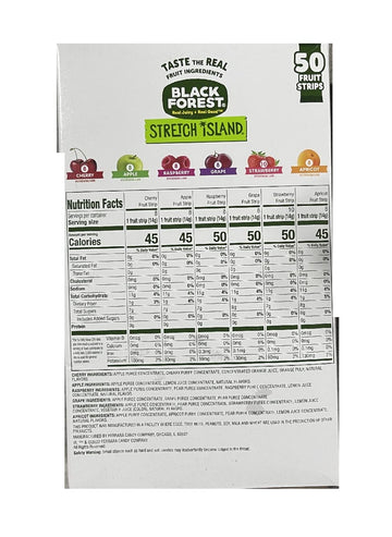 Stretch Island Fruit Leather Snacks Variety Pack, Cherry, Apple, Strawberry, Apricot, Grape, Raspberry, 0.5 Ounce No Added Sugar