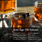 Crafted Cocktails Brown Sugar Simple Syrup, 2 Pack, 12.7 Fl Oz Each, Made with Real Brown Sugar, Perfect for Coffees & Cocktails