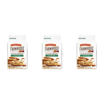 Pepperidge Farm Farmhouse Thin & Crispy Butter Pecan Cookies, 5.9 oz. Bag (Pack of 3)