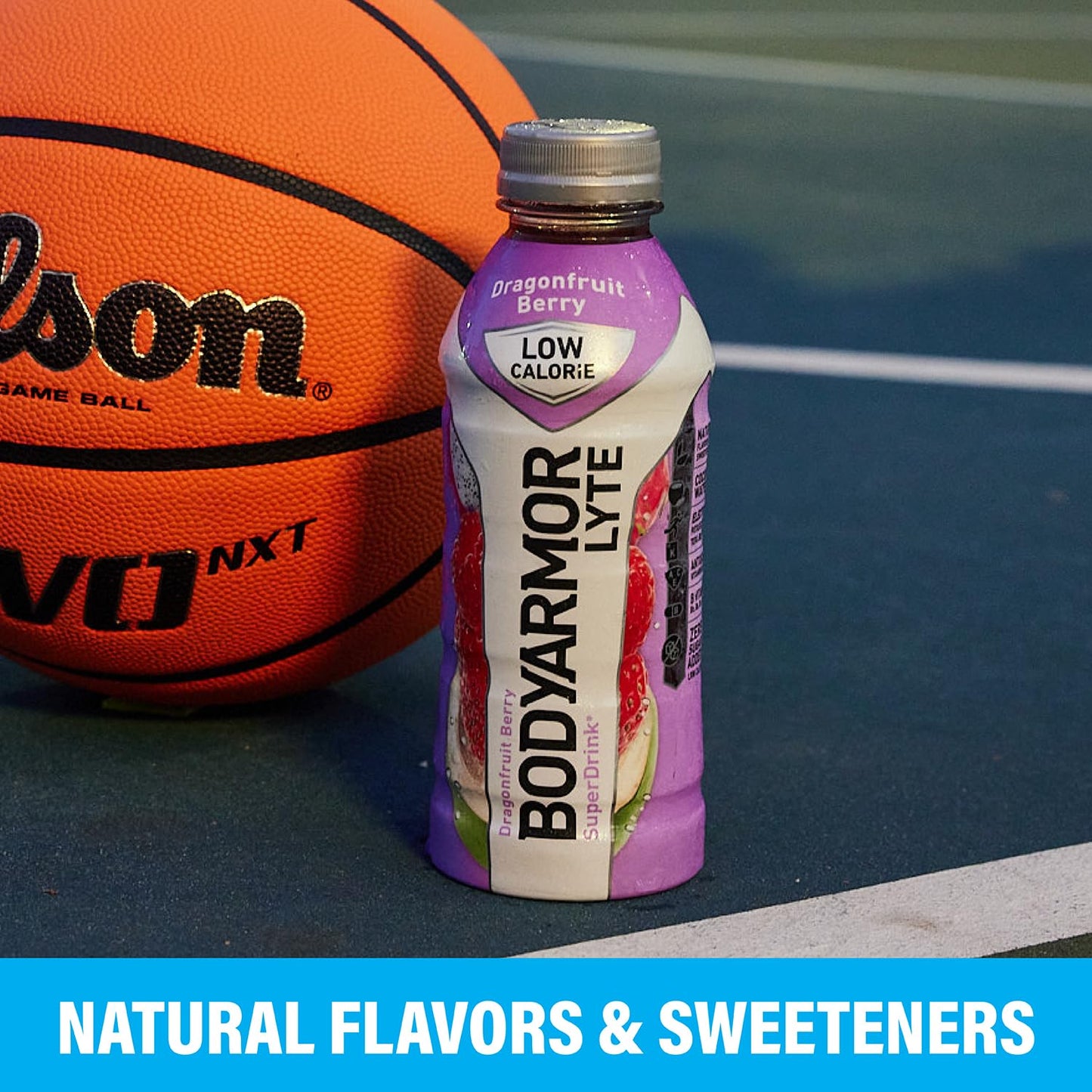 BODYARMOR LYTE Sports Drink Low-Calorie Sports Beverage, Dragonfruit Berry, Natural Flavors With Vitamins, Potassium-Packed Elec