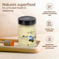 Oneroot 100% Organic Canadian Flower Honey - 17.6 Oz/1.1 Lbs, White Honey Wildflower Unfiltered, Unheated & Creamed, Nutrient Ri