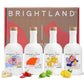 Brightland Infused Olive Oils - Cold-Pressed, High Polyphenol, 12.7 Fl Oz (Pack of 4)