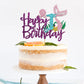 Roadsea Mermaid Happy 1St Brithday Cake Topper - Under The Sea Theme Girl Kid First Birthday Cake Supplies/Ocean World One Merma