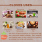 Spicy Organic Cloves Whole - 100% Pure Usda Organic - Non-Gmo, Keto Friendly, Non-Irradiated Fresh Clove Seed Spice - 4 Oz