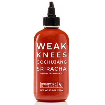 Bushwick Kitchen Gochujang Sriracha Hot Sauce, 10.5oz Squeeze Bottle, Bold Korean Flavor, Model 30
