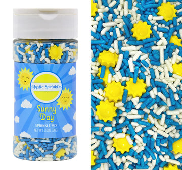 Mystic Sprinkles Sprinkle Mixes (Sunny Day Sprinkle Mix 3.5oz)