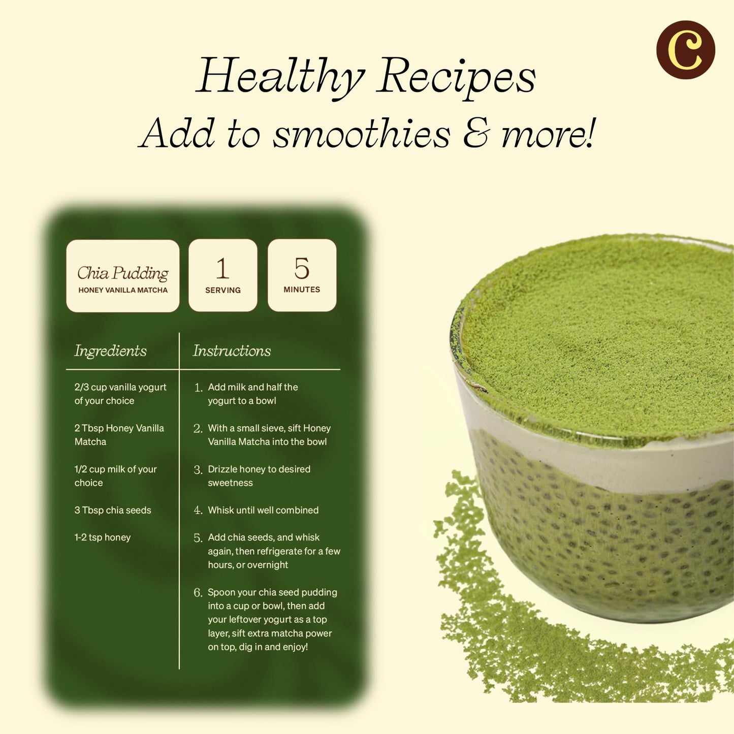 Clevr Blends Organic Honey Lavender Matcha SuperLatte  Instant Ceremonial Grade  Superfood Powder Blend  Oat Milk  Lion Mane  Reishi Mushroom  Coconut Cream  Ashwagandha  Serve Hot or Iced (14 Lattes)
