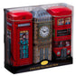British Heritage 3x Tea Tins with 42 English Teabags (Big Ben, Red London Bus, Telephone Box)